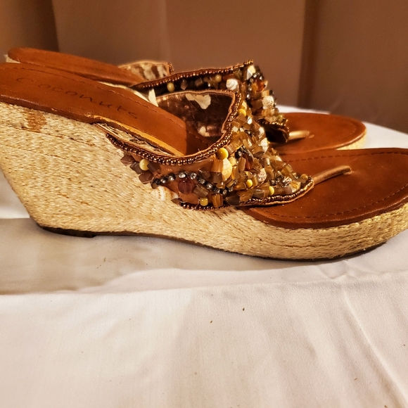 Vintage Coconuts Espadrilles, Size 11 - Picture 3 of 11